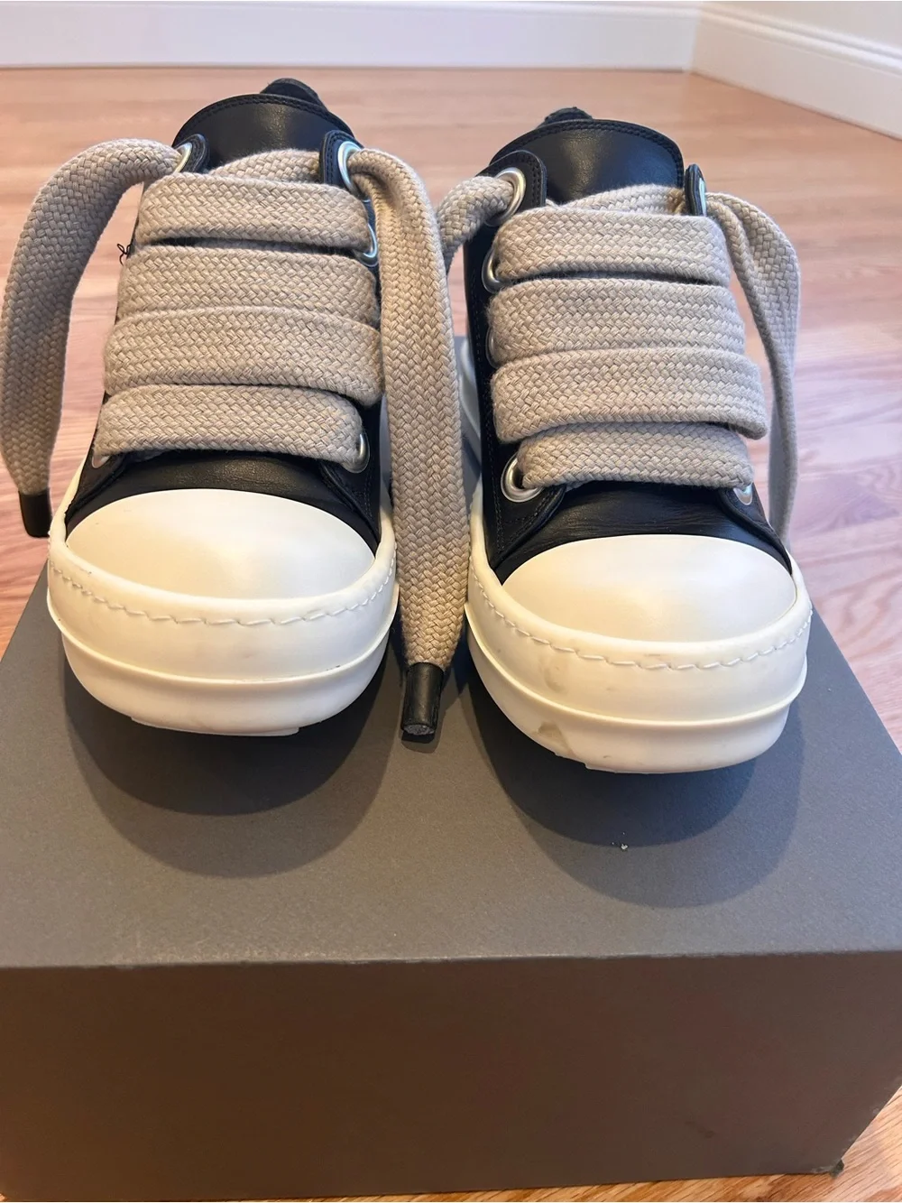 Rick Owens Jumbo Lace Low-top